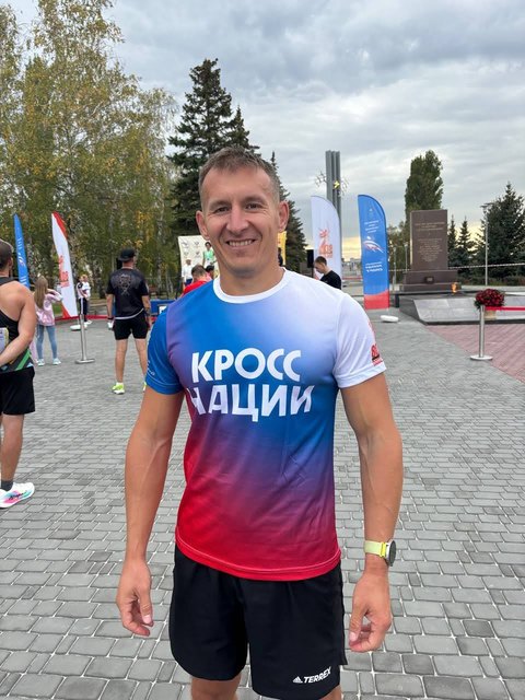 Арслан Кинзябулатов в стартовом городке массового забега